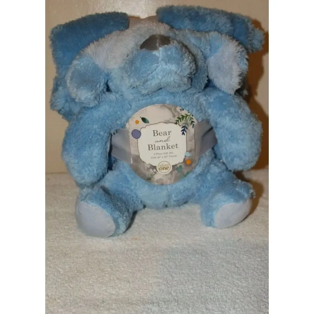 ANIMAL AND BLANKET COLLECTION-2-PIECE-GIFT-SET-WITH-40x-50-THROW-BLANKET